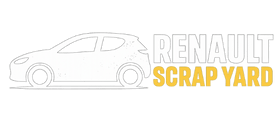 Renault Scrap Yard White Logo